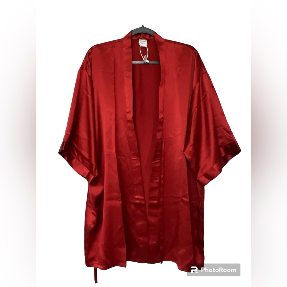 SilkySilk Robe 100% Silk Women Large *missing belt